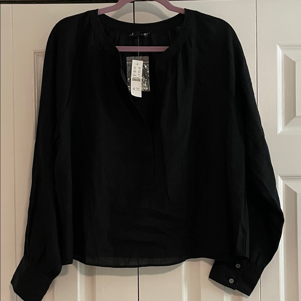 J. Crew Black Women's Blouse
